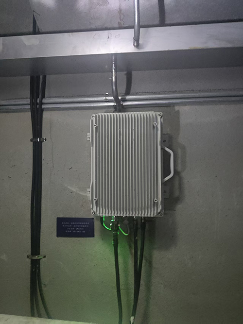  海头镇电力管廊覆盖漏缆方式案例